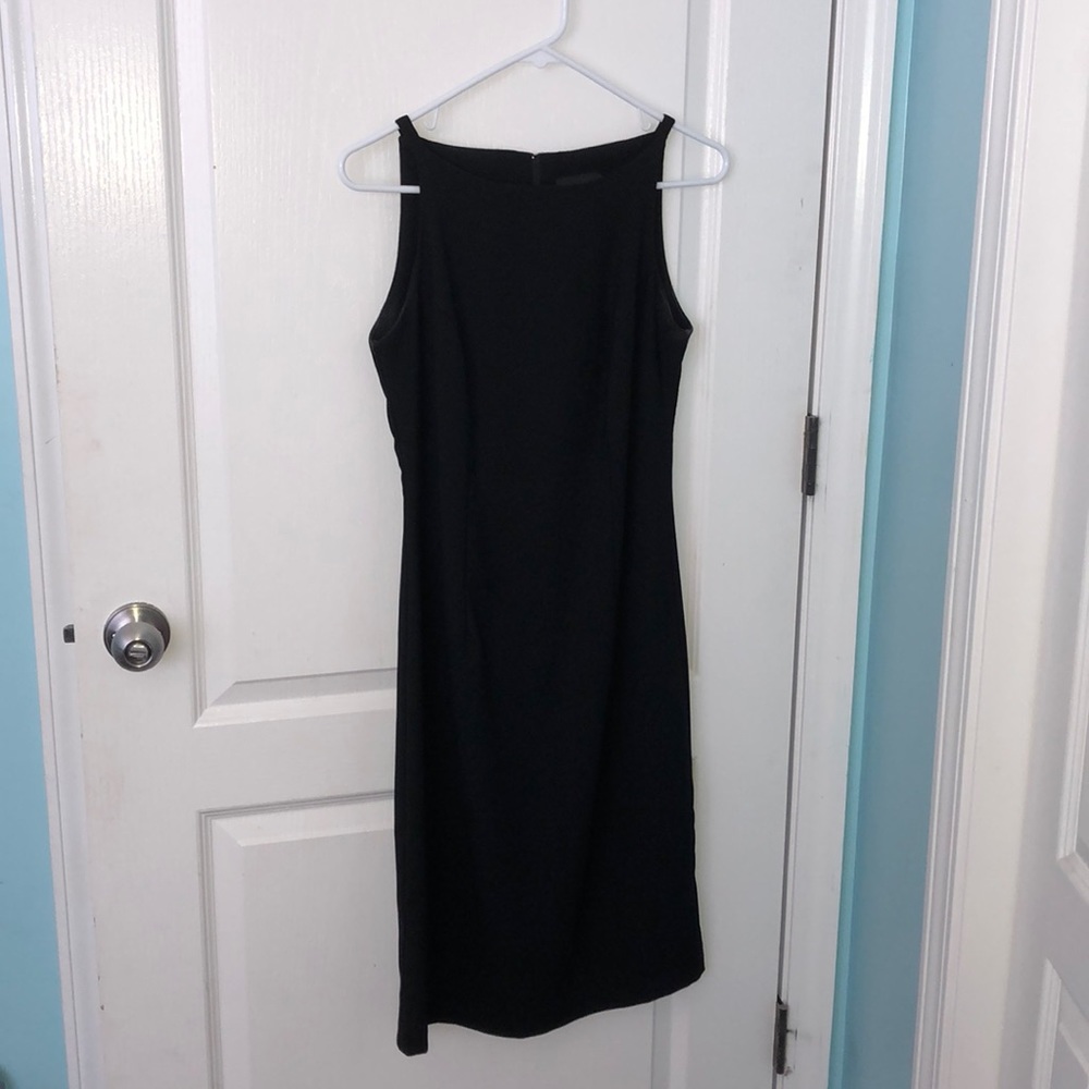 black dress